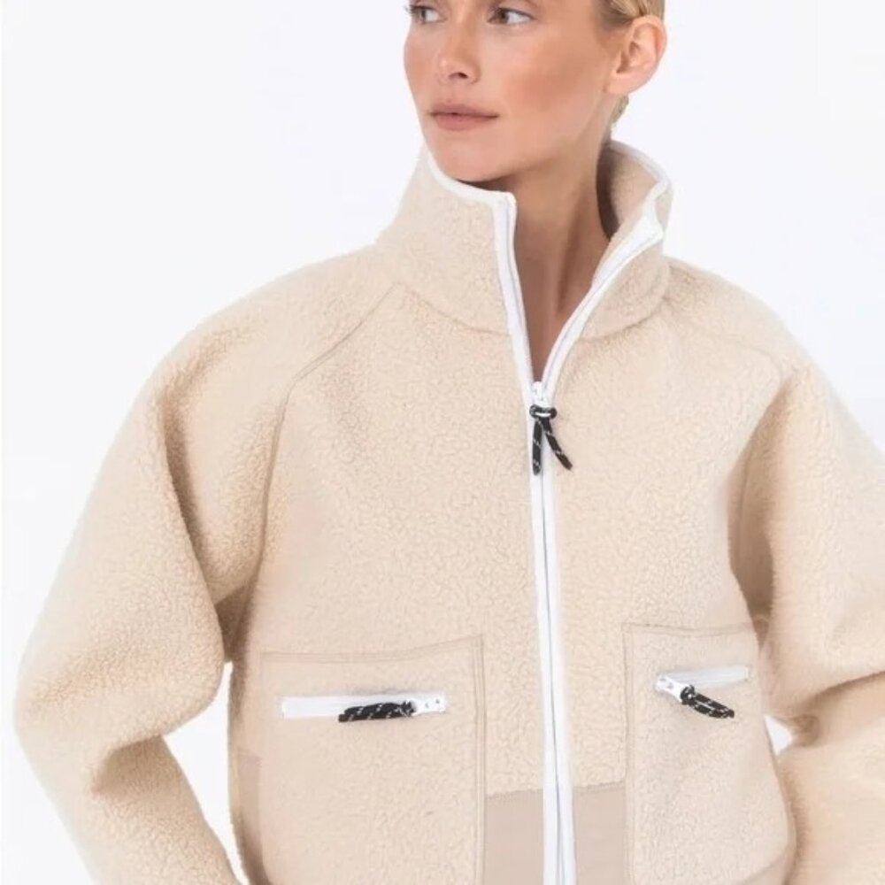 Cools Club Women's Natural Jacket Australia Oversized Size 12 2201 - Picture 13 of 15